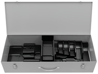 <br/>Steel case with insert