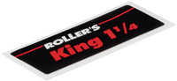 <br/>Type plate ROLLER'S King 1 1/4